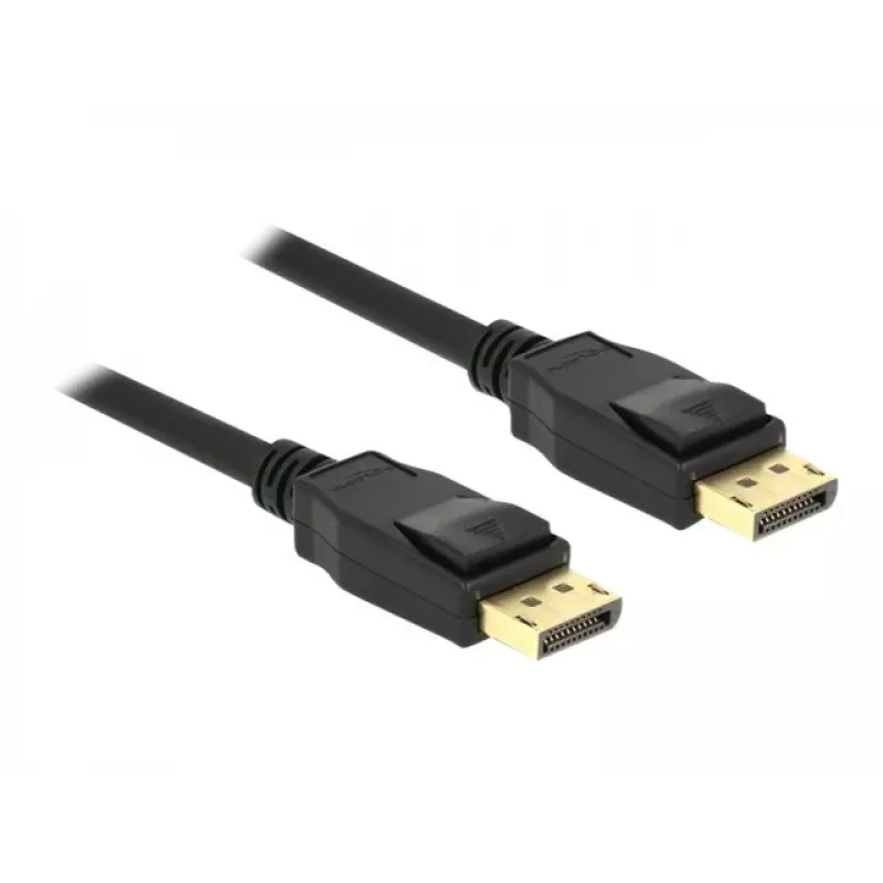 DeLOCK - DisplayPort-kabel - DisplayPort (M) naar DisplayPort (M) - 1,5 m - 4K-ondersteuning - zwart (85508)