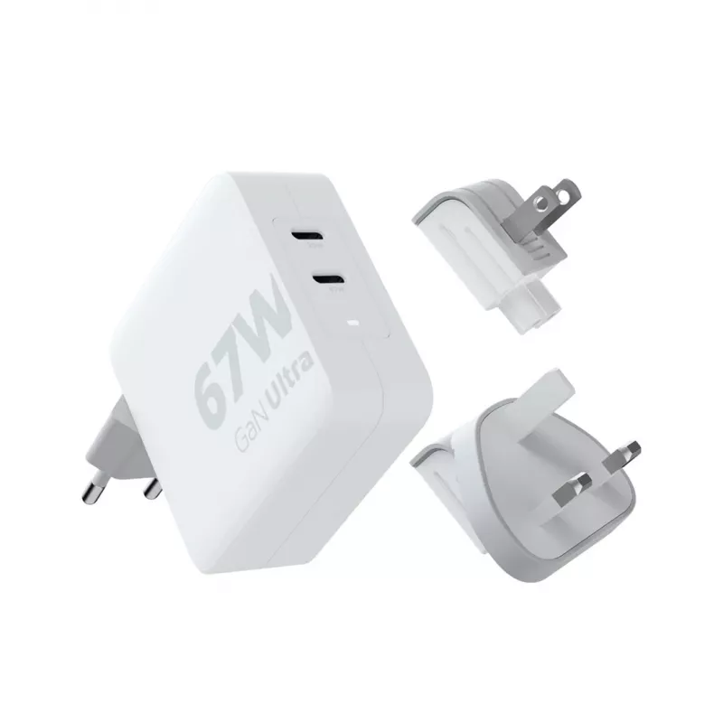 Xtorm 67W GaN Ultra reisoplader + USB-C PD-kabel