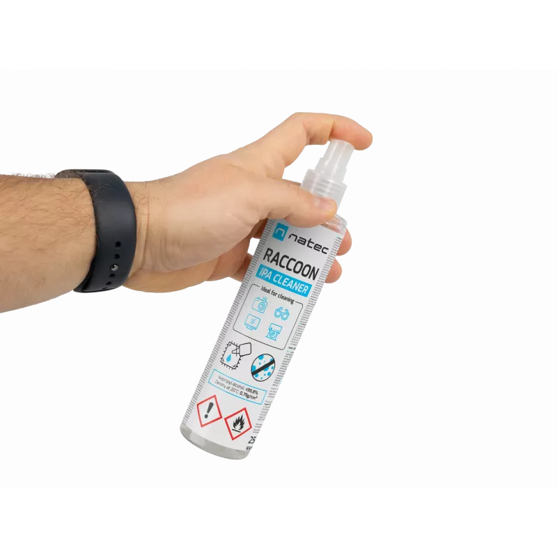 Isopropylalcohol-spray NATEC Raccoon IPA Cleaner 250 ml — NATEC NSC-2450