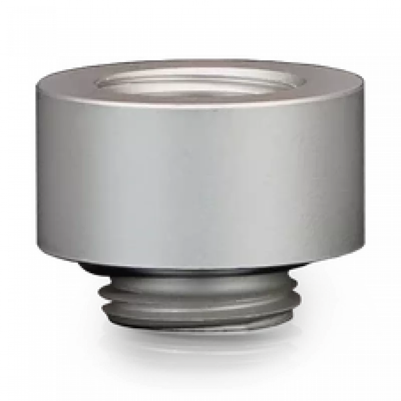 Thermal Grizzly DeltaMate Extender MF10 – waterkoelingsaansluiting, nikkel mat, 1 stuks (TG-DM-FIT-0206)