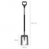Schep Fiskars Ergonomic FS.S. 1025376 grijs — ergonomische tuinschep, Fiskars 1070058