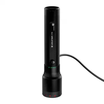 Zaklamp Ledlenser P7R zwart oplaadbaar LED 1000 lumen, 3,7V 21700, IP68, 159 mm, 360 g