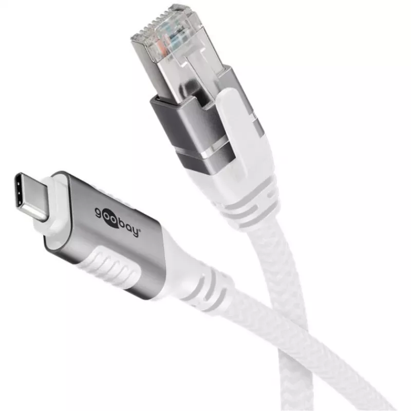 Goobay 74177 - Netwerkadapter kabel USB 3.1 Type-C Gigabit Ethernet 3 m - Netwerkkaart - 1.000 Mbps (74177)