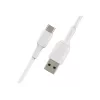 USB-kabel Belkin CAB001BT2MWH 2 m USB A naar USB C wit