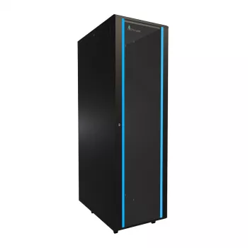 Vrijstaande kast Extralink rackkast 42U 600x1000 zwart