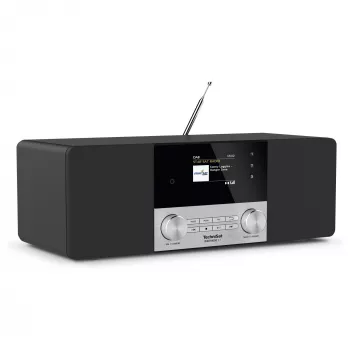 Persoonlijke radio TechniSat DigitRadio 4 C zwart zilver