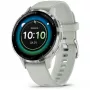 Garmin Venu 3S 3,05 cm (1,2 inch) AMOLED 41 mm digitaal 390 x 390 pixel touchscreen grijs, zilver Wi-Fi GPS (satelliet)