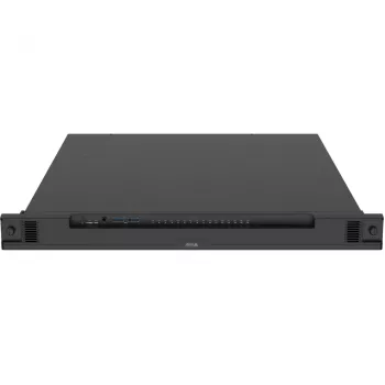 Netwerk-videorecorder AXIS S2216 Mk II 1U Zwart — 16 kanalen, tot 7680×4320, 4 TB HDD (max. 16 TB), 256 GB SSD, RAID 0/1/10, FIPS 140-2 L2