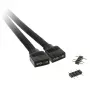 XSPC 5V 3-Pin A-RGB verlengkabel - 600 mm