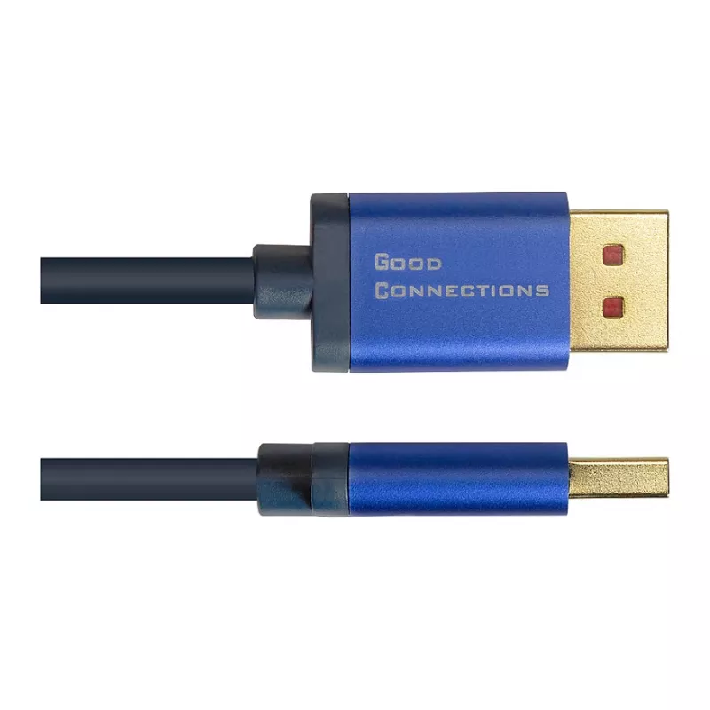 Good Connections kabel SmartFLEX DP1.4 blauw 0,5m