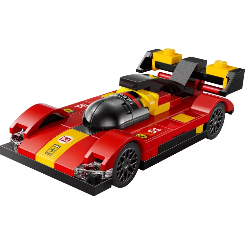 LEGO constructiespeelgoed Speed Champions Ferrari 499P supersportwagen polybag 30709
