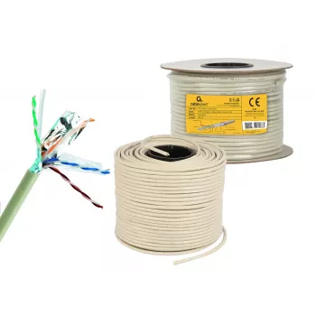 Gembird CAT6 FTP 100m netwerkkabel grijs F/UTP (FTP)