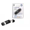 Kaartlezer LOGILINK CR0007 USB 2.0 voor SD/MMC, zwart, tot 480 Mbit/s