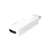 Kabel Gender Changer LogiLink CV0100 DisplayPort naar HDMI wit
