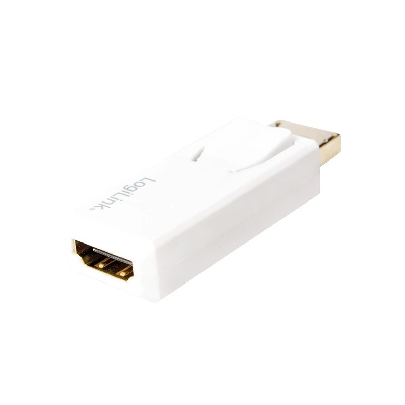 Kabel Gender Changer LogiLink CV0100 DisplayPort naar HDMI wit