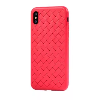 Soft Case Devia Yison Series voor iPhone XS Max (6,5 inch) – rood