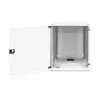 DIGITUS Compact Series DN-19 12-U-S-1 - wandkast - lichtgrijs, RAL 7035 - 12U - 48,3 cm (19) (DN-19 12-U-S-1)