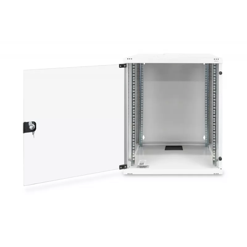 DIGITUS Compact Series DN-19 12-U-S-1 - wandkast - lichtgrijs, RAL 7035 - 12U - 48,3 cm (19) (DN-19 12-U-S-1)