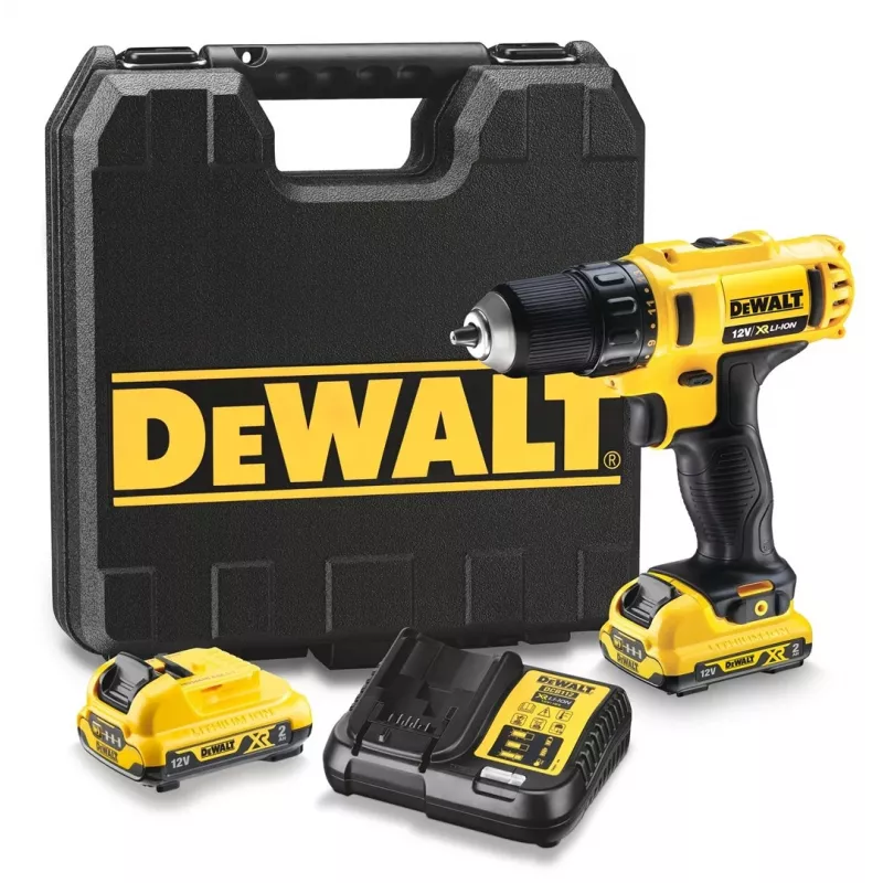 DeWALT DCD accu-boor-/schroefmachine 10,8V Li-Ion, Eurostekker