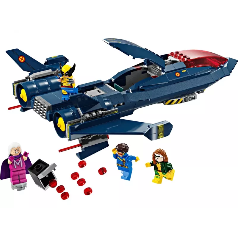 Constructiespeelgoed LEGO Marvel Super Heroes X-Jet 76281 met 5 minifiguren