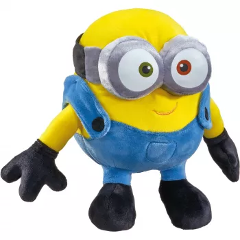 Minions: Bob, knuffel meerkleurig, maat: 24 cm