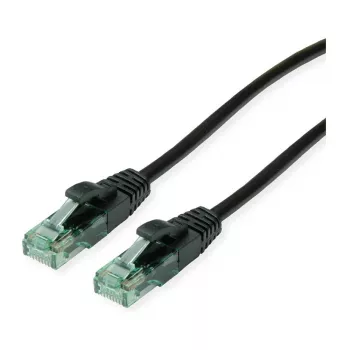 ROLINE RM patchkabel Cat.6A UTP, zwart, 5 m