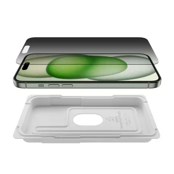 Privacyschermbescherming Belkin OVA168HQ voor iPhone 16 Plus antibacterieel schokbestendig