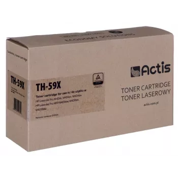Actis TH-59X toner (vervanger voor HP CF259X; Supreme; 10000 pagina's; zwart). Met chip. Wij adviseren de printer-software-update uit te schakelen, de nieuwe update kan problemen veroorzaken met