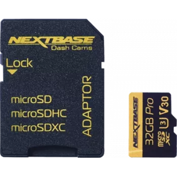Nextbase U3-microSD-kaart m. 32GB