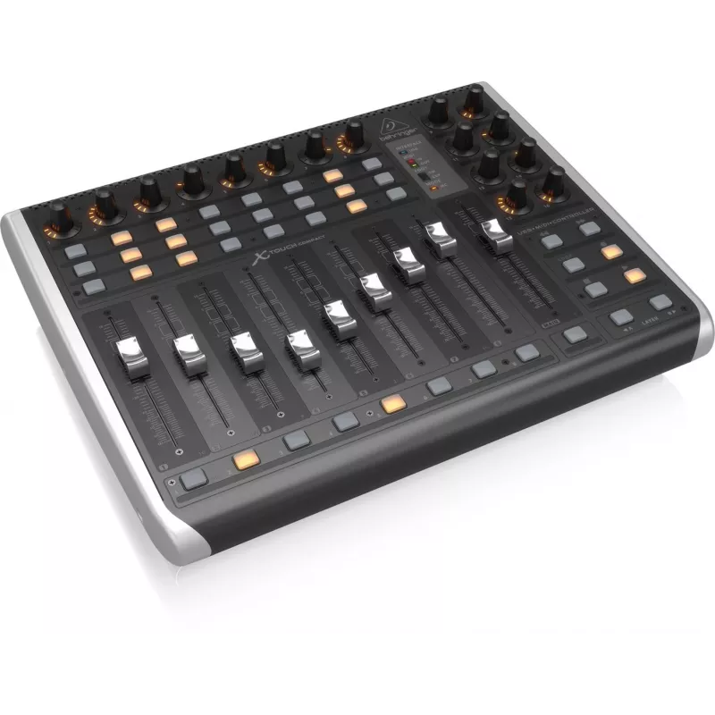 Behringer X-TOUCH COMPACT MIDI-toetsenbord USB zwart