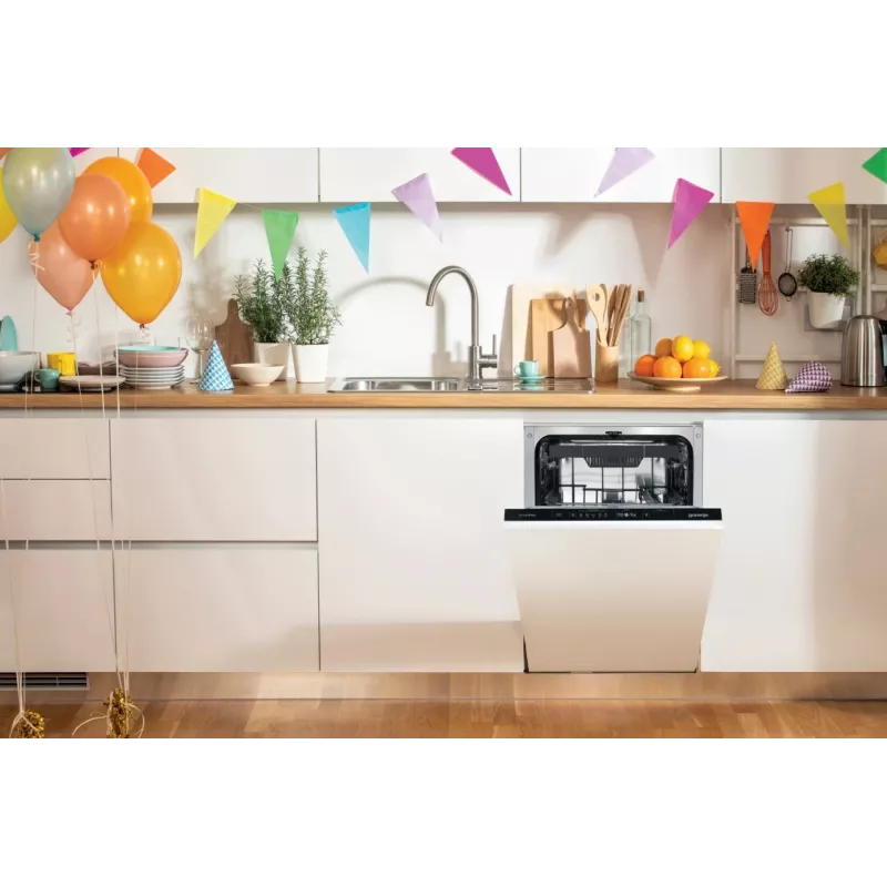 Gorenje GV563E11 vaatwasser volledig ingebouwd 10 couverts E