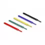 Klittenbandkabelbinder DeLOCK 19076 150x12mm gesorteerde kleuren 10-delige set