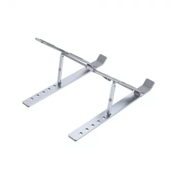 Laptopstandaard UNITEK OT155SL zilver aluminium 13-41° kantelbaar