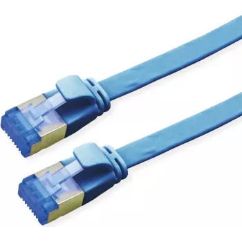 VALUE patchkabel Cat.6A (klasse EA) FTP, extra plat, blauw, 0,5 m (21.99.2150)