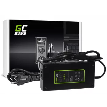 Voeding Green Cell AD111P 150W 19.5V 7.7A universele laptopvoeding zwart