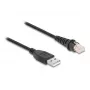 DeLOCK RJ50 naar USB 2.0 Type-A barcodescanner-kabel 2 m
