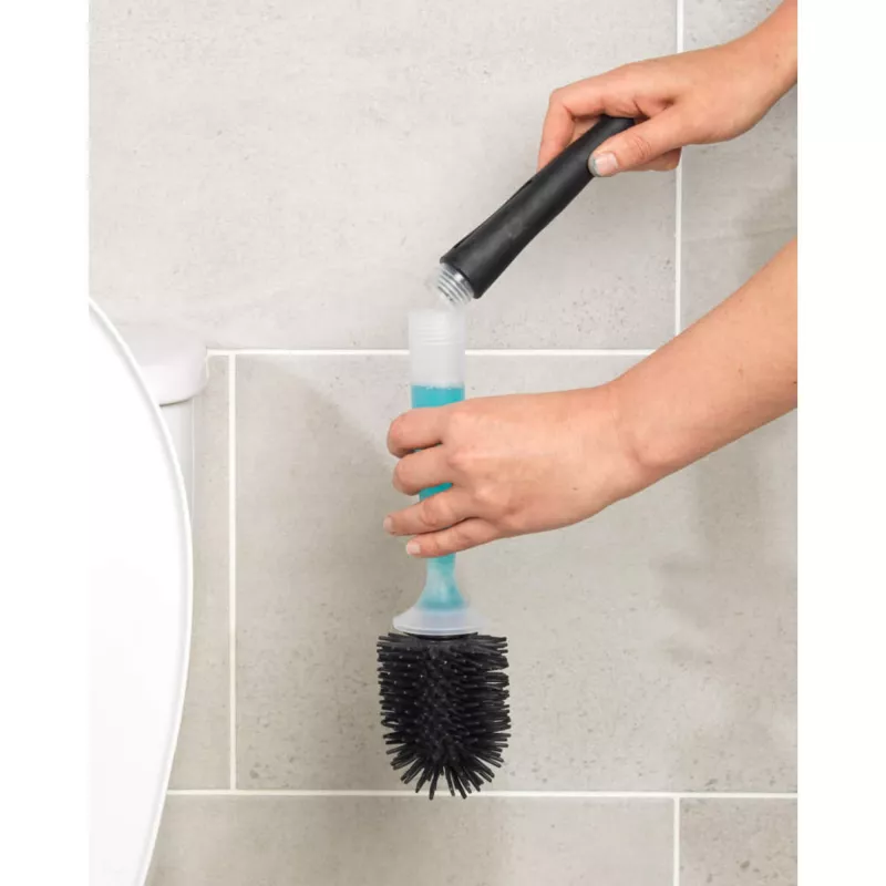 Toiletborstel Beldray LA033996UFFEU7 Antibac grijs, antibacteriële toiletborstel