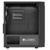 Computerbehuizing Logic Concept Atos AM-ATOS-10-0000000-0002 ATX zwart