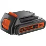 Batterij Black & Decker BL1518-XJ — 18V Li-Ion 1,5Ah, rood, 1 stuk