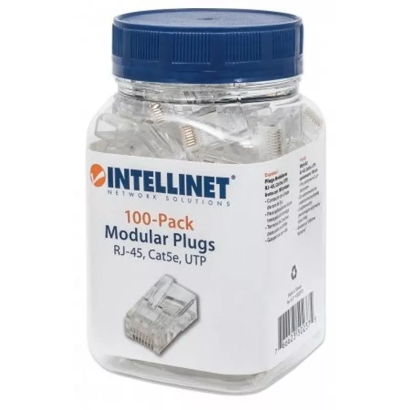 Intellinet 502375 draadverbinder RJ-45 transparant