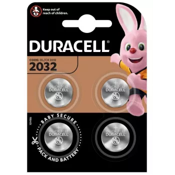 Duracell CR2032 3V lithiumknoopcel — 4-pack