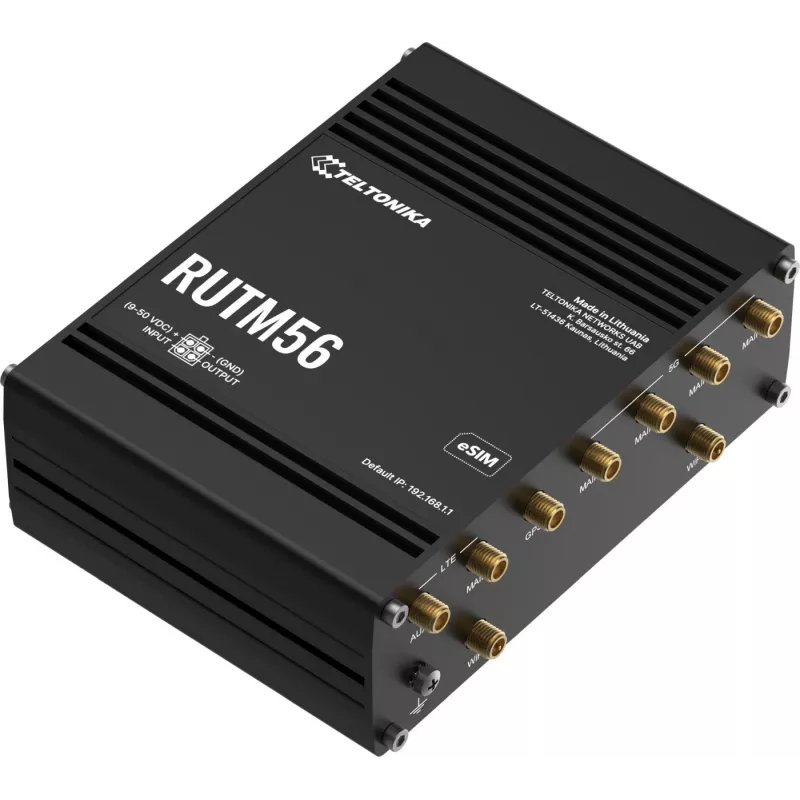 Teltonika RUTM56 5G-router met dubbele modem, RUTM56000000