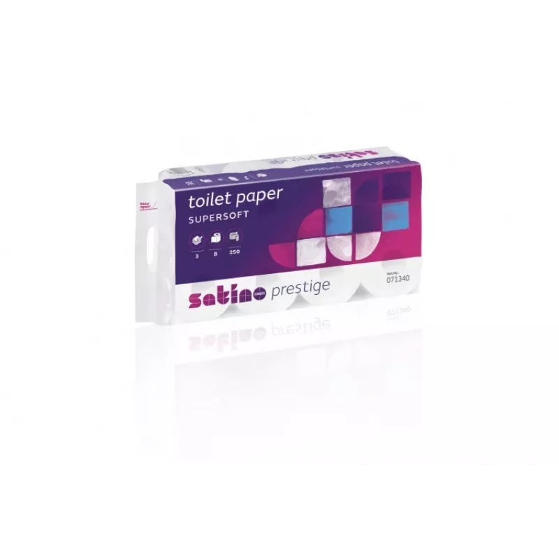 Toiletpapier Wepa Satino Prestige TPCB327.5 8 stuks/pak