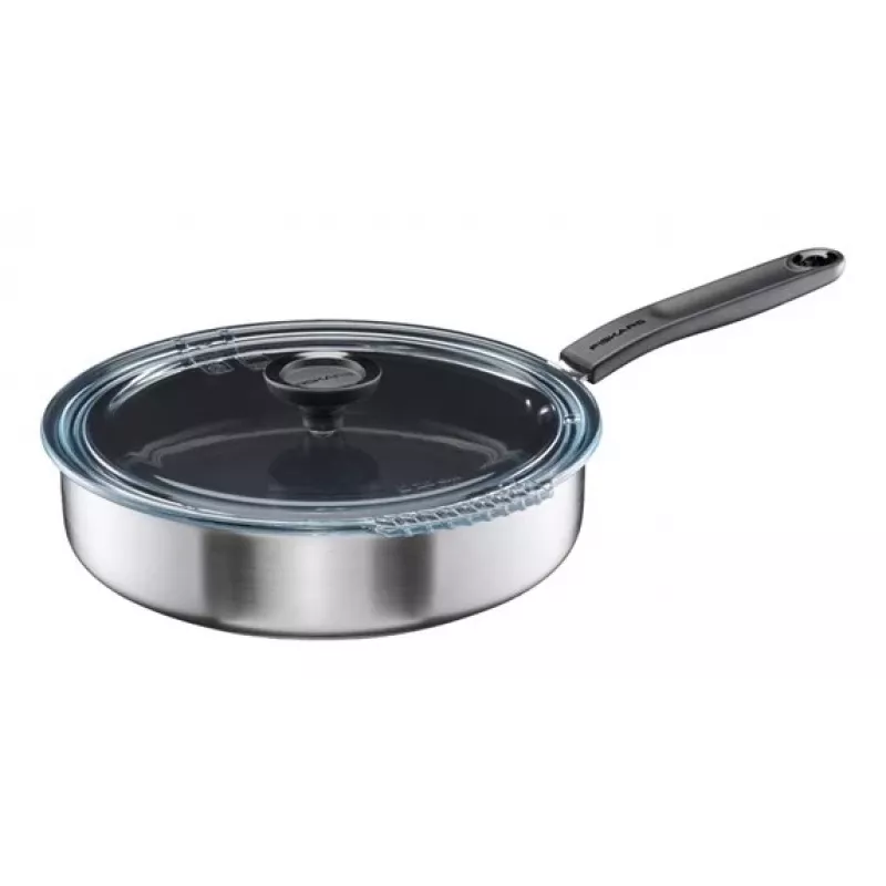 Bakpan 26 cm met keramische coating en deksel Func