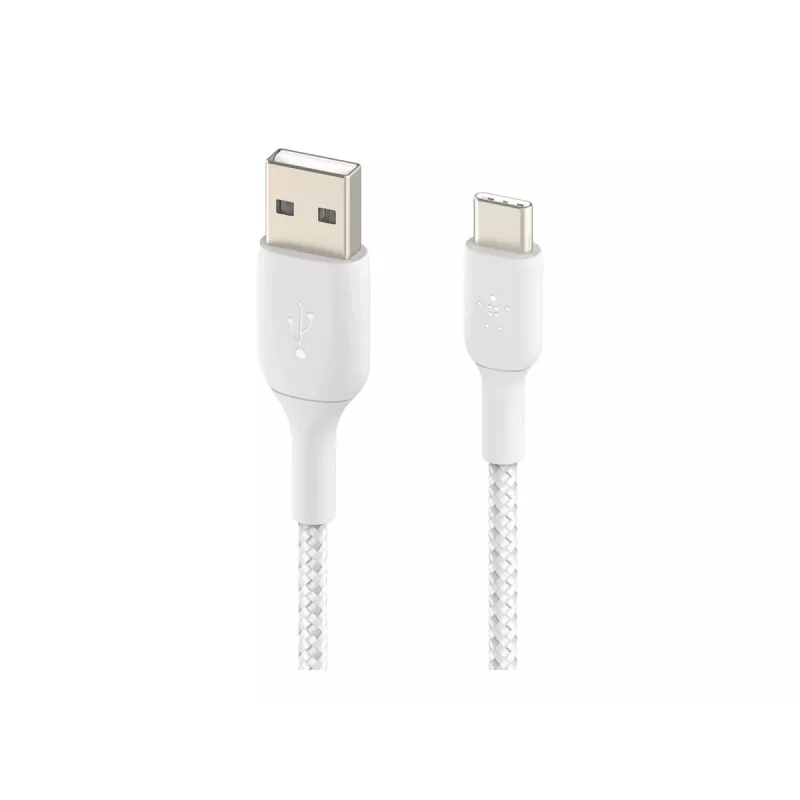USB-kabel Belkin CAB002BT1MWH 1 m USB A naar USB C wit
