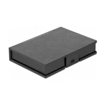Beschermdoosdeksel DeLOCK 18372 voor 3,5-inch harde schijf zwart