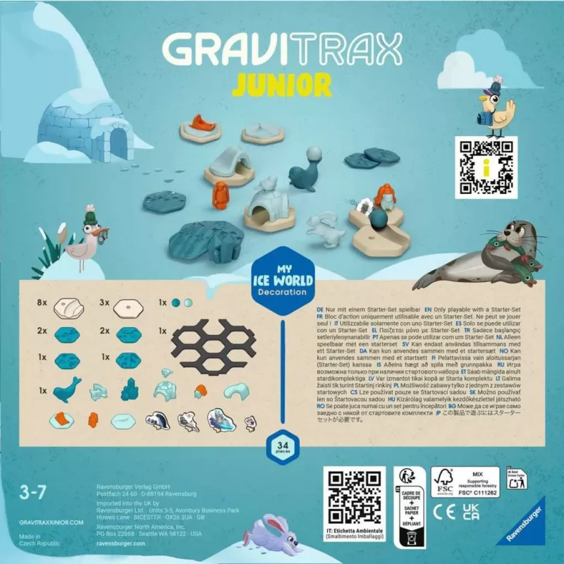 Bordspel Ravensburger GraviTrax Junior 3 jaar en ouder