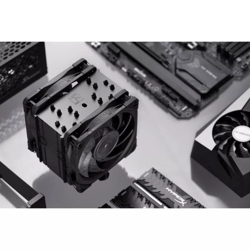 Noctua NH-U12A CHROMAX.Zwart CPU-koeler