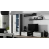 Cama tv-standaard SOHO 180 grijs/wit glanzend
