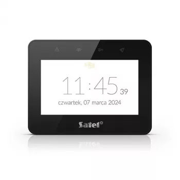 SATEL 4.3 touchscreen-bedieningspaneel INT-TSG2R-B zwart